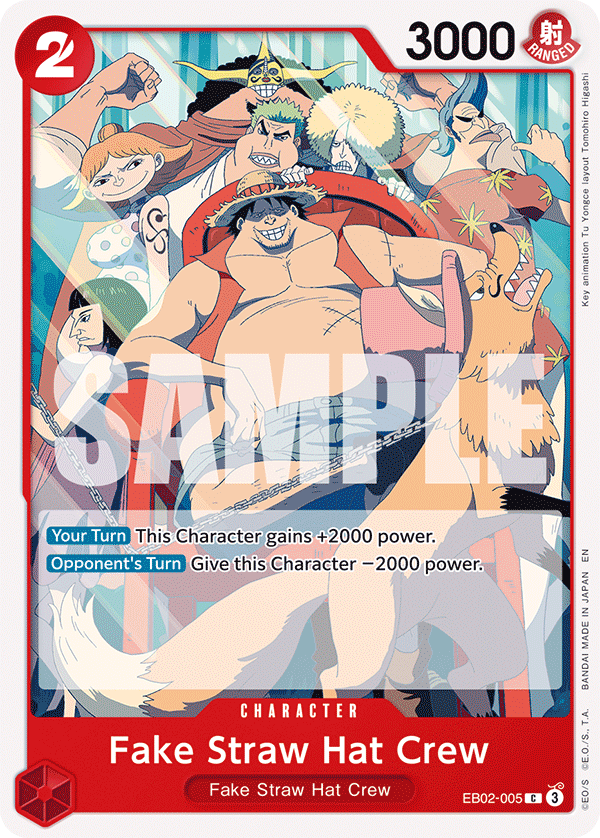 Fake Straw Hat Crew (EB02-005)