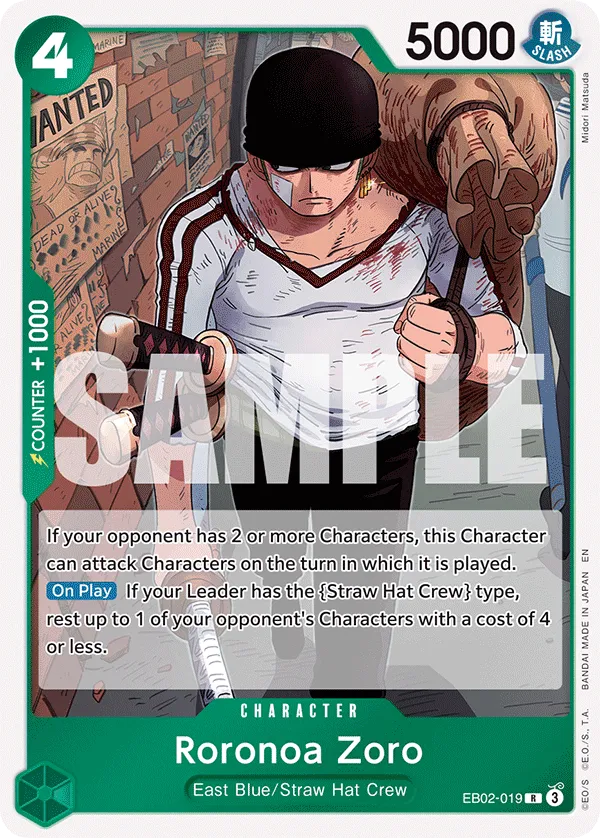 Roronoa Zoro (EB02-019_P1)