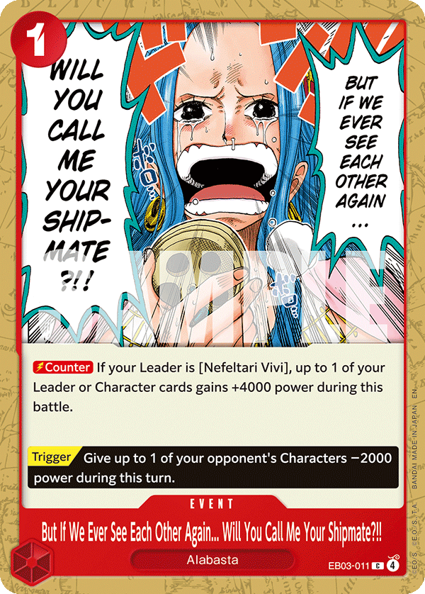 But If We Ever See Each Other Again... Will You Call Me Your Shipmate?!! (EB03-011)