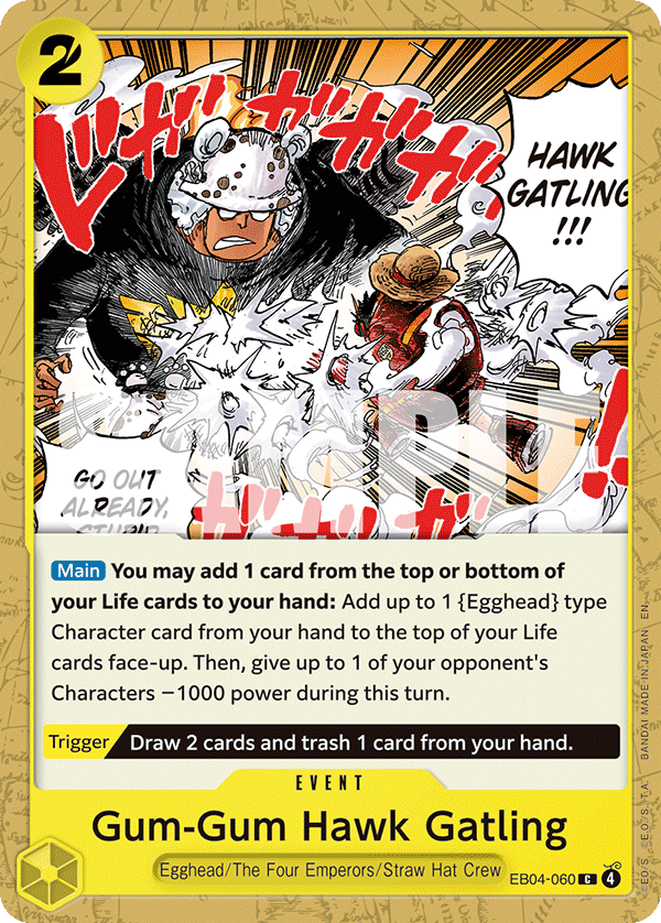 Gum-Gum Hawk Gatling (EB04-060)