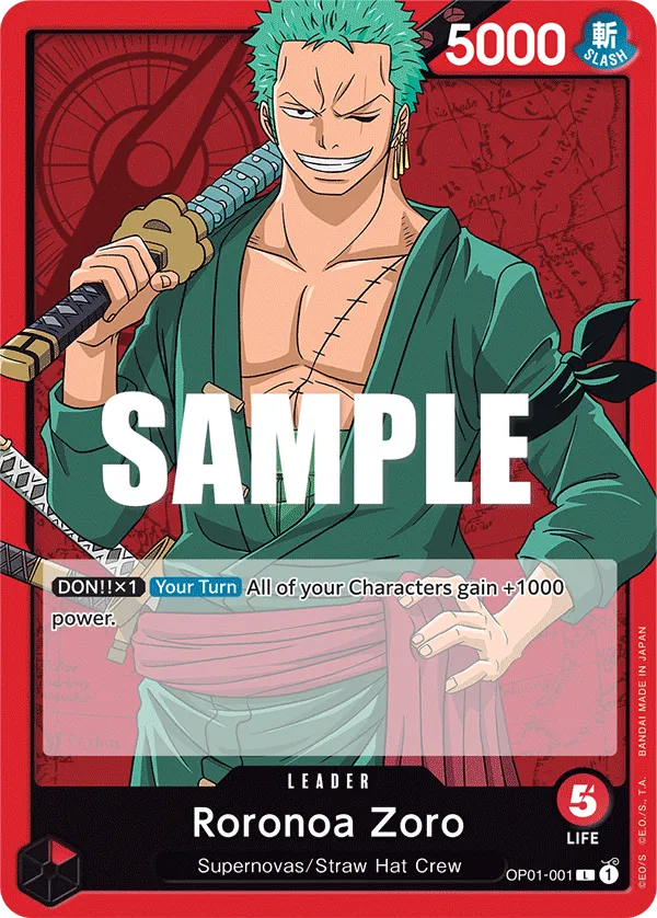 Roronoa Zoro (OP01-001_P1)