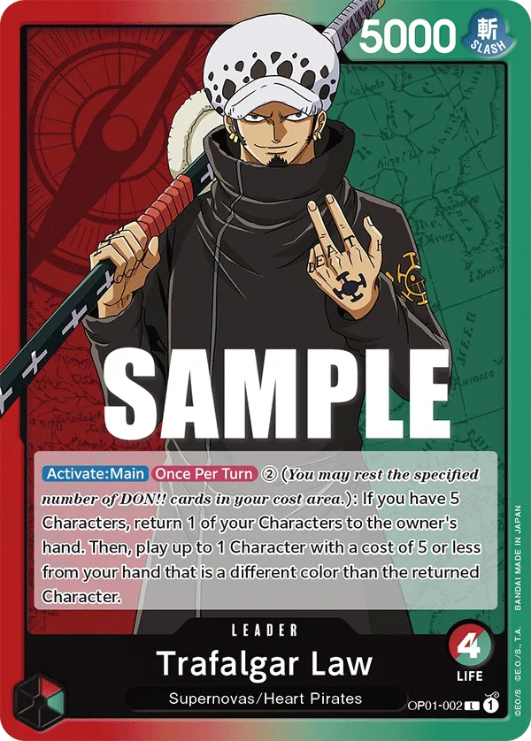 Trafalgar Law (OP01-002_P1)