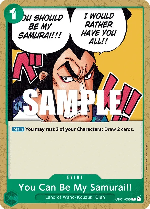 You Can Be My Samurai!! (OP01-055_P1)