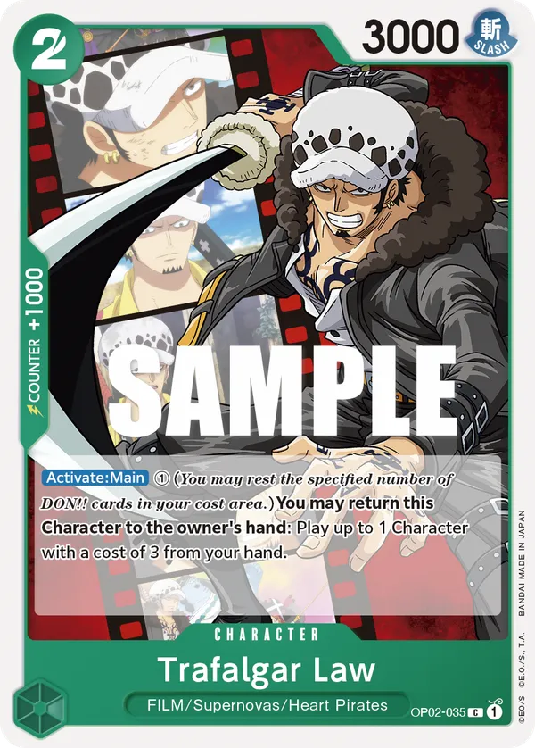 Trafalgar Law (OP02-035_P2)