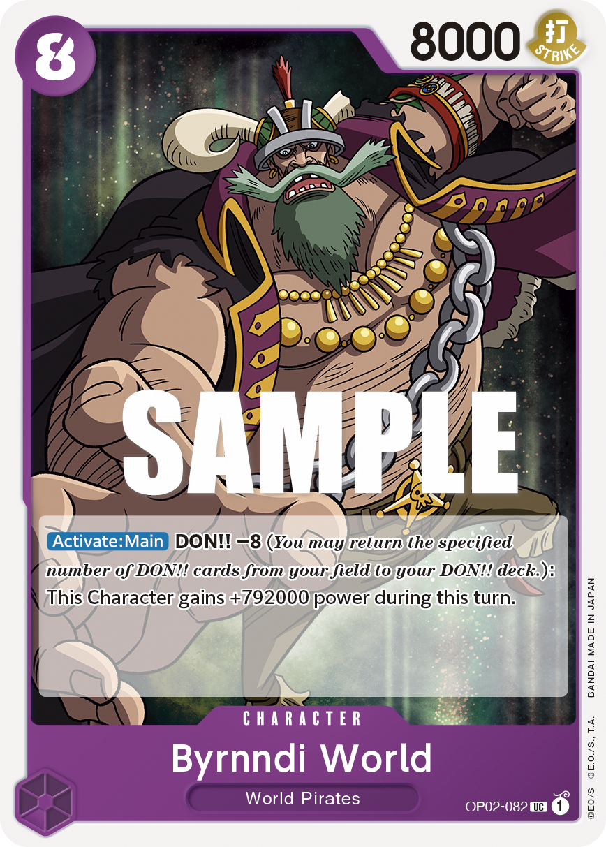 Byrnndi World (OP02-082)
