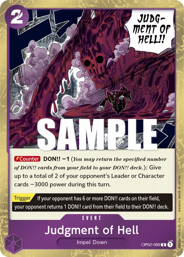 Judgment of Hell (OP02-089_P4)