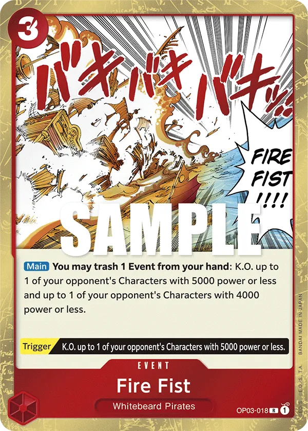 Fire Fist (OP03-018_P1)