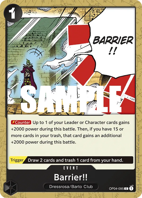 Barrier!! (OP04-095_R1)