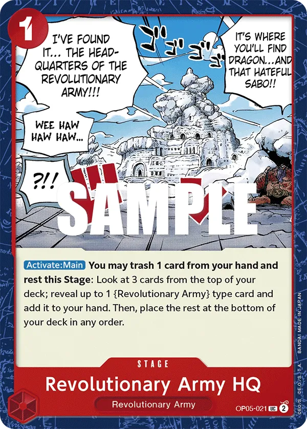 Revolutionary Army HQ (OP05-021_R1)