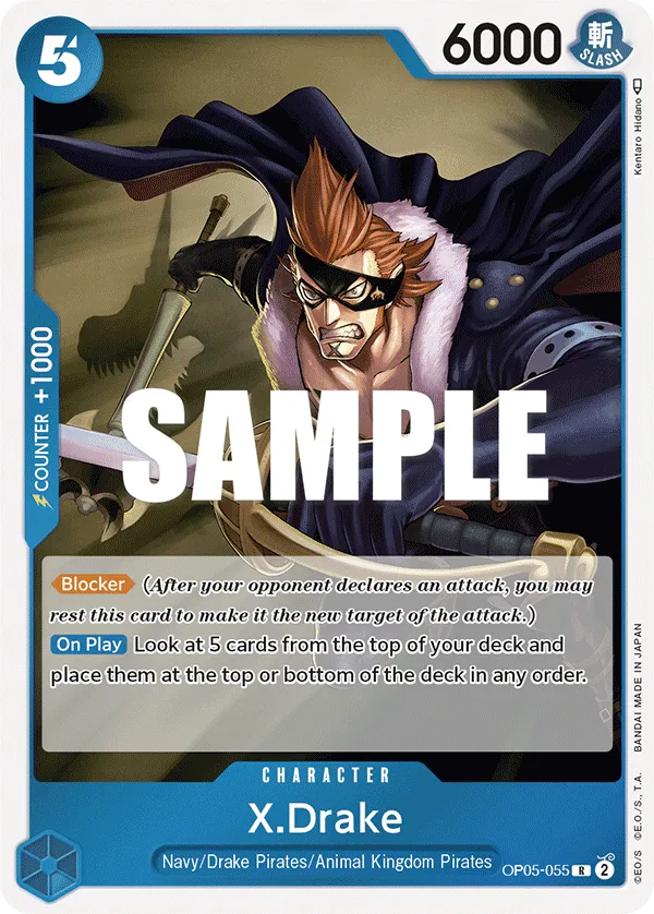 X.Drake (OP05-055_P1)