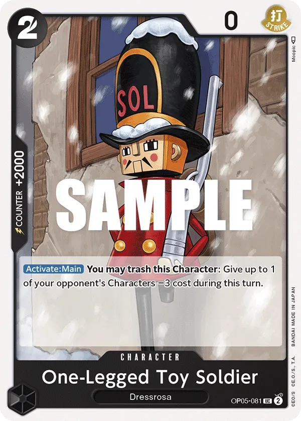 One-Legged Toy Soldier (OP05-081_P3)