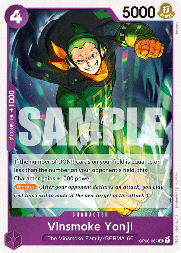 Vinsmoke Yonji (OP06-067)
