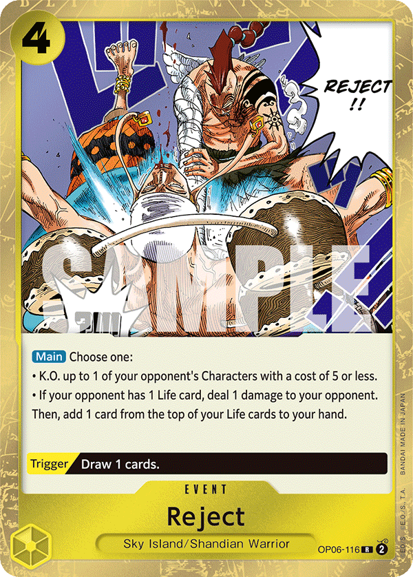 Reject (OP06-116)