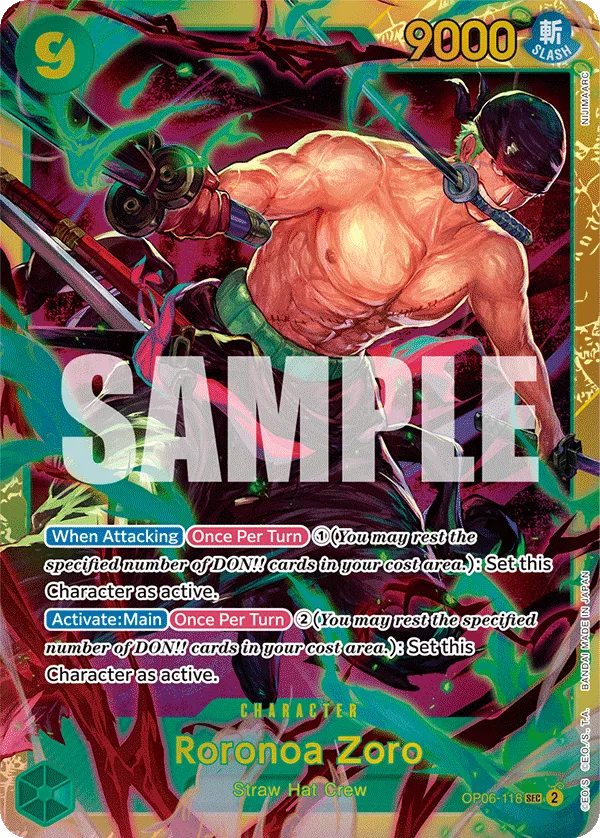 Roronoa Zoro (OP06-118_P4)