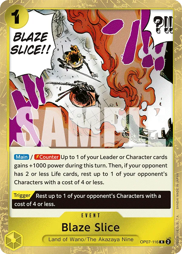Blaze Slice (OP07-116_P2)