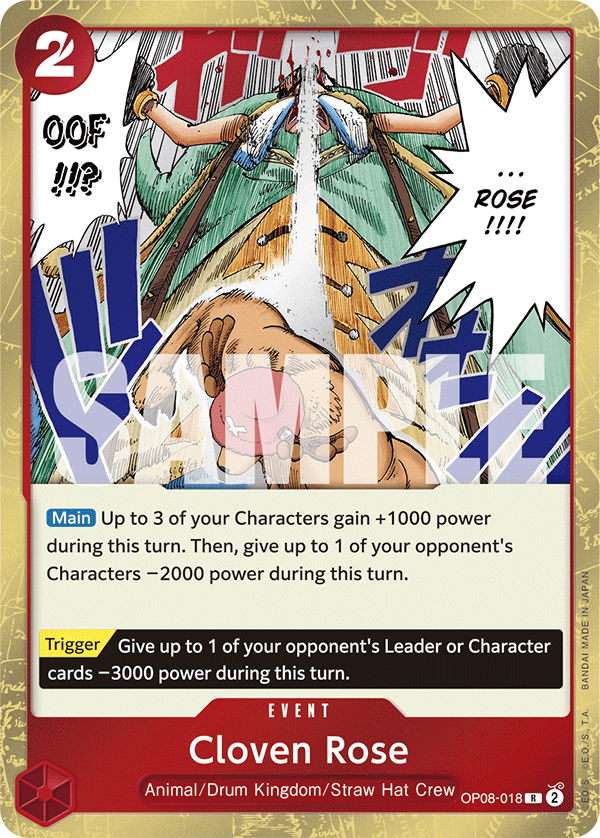 Cloven Rose (OP08-018)