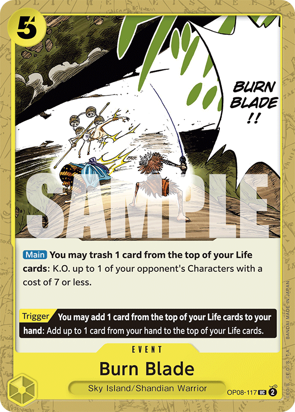 Burn Blade (OP08-117)