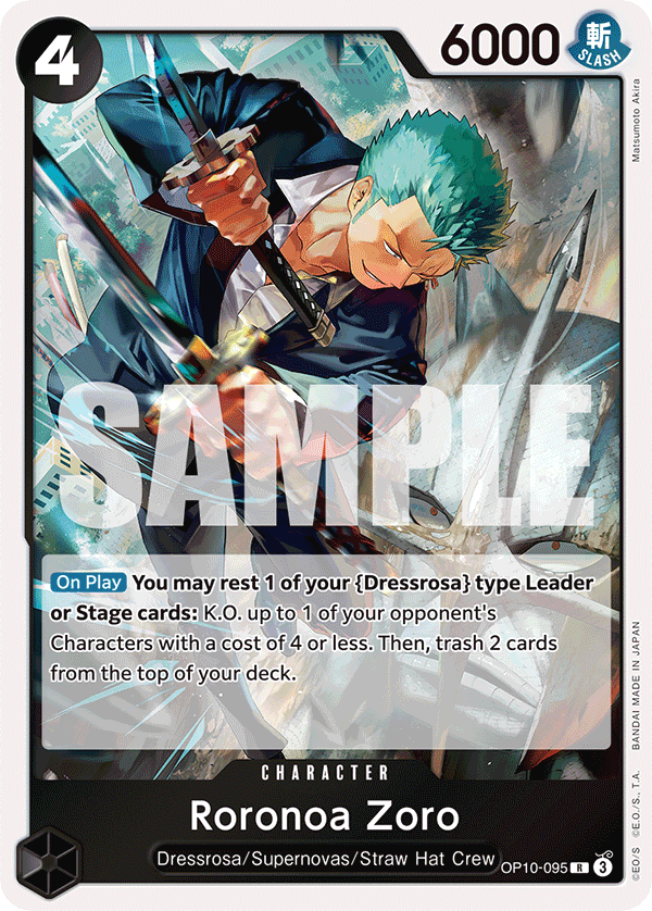 Roronoa Zoro (OP10-095)