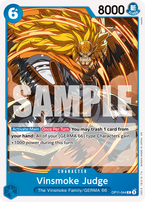 Vinsmoke Judge (OP11-044)