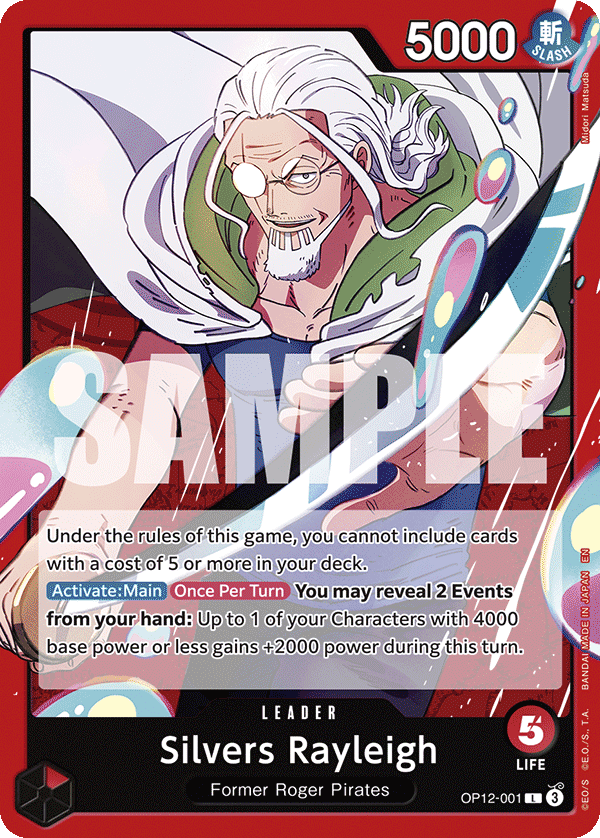Silvers Rayleigh (OP12-001)
