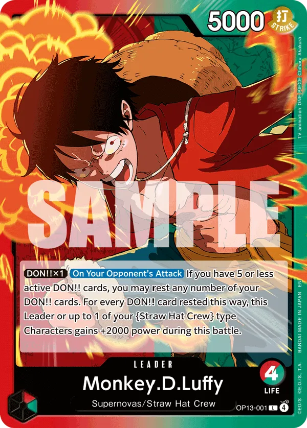 Monkey.D.Luffy (OP13-001_P1)