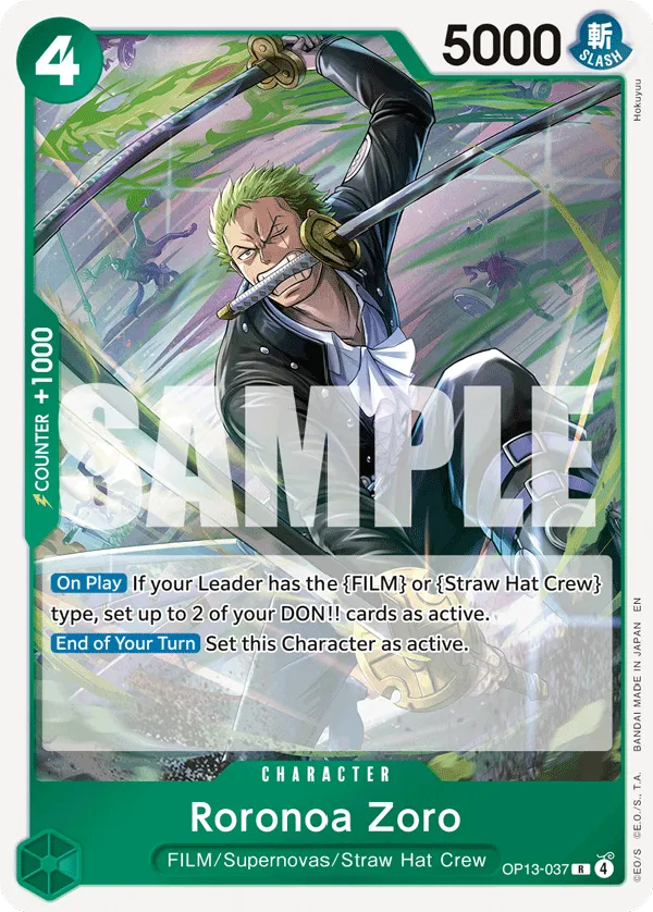 Roronoa Zoro (OP13-037_P2)