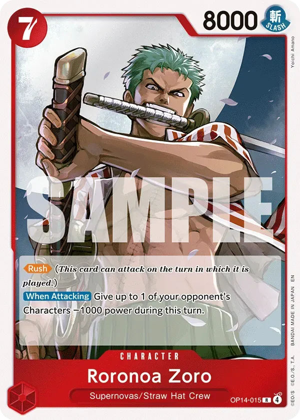 Roronoa Zoro (OP14-015_P1)