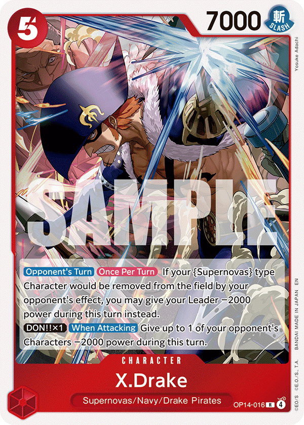 X.Drake (OP14-016)