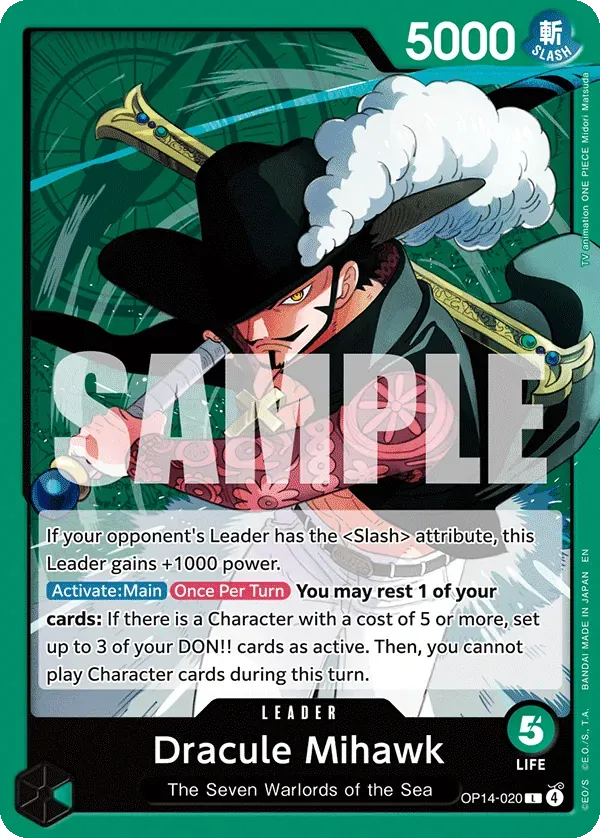 Dracule Mihawk (OP14-020_P1)