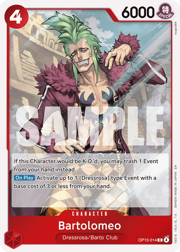 Bartolomeo (OP15-014)