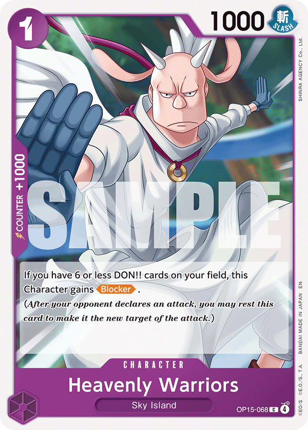 Heavenly Warriors (OP15-068)