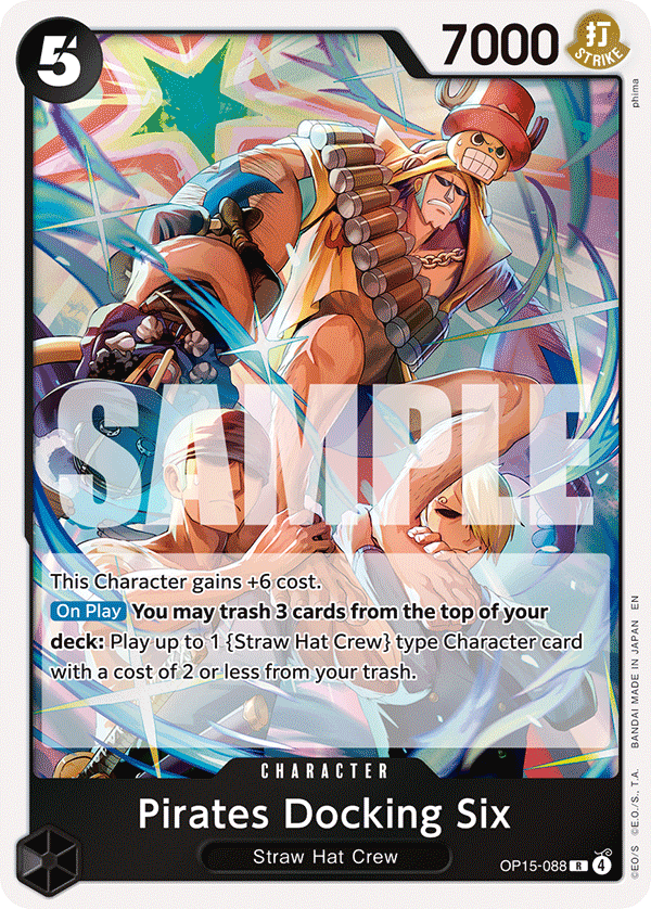 Pirates Docking Six (OP15-088)