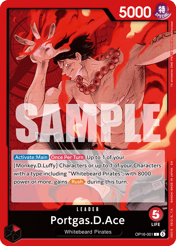 Portgas D. Ace (OP16-001)