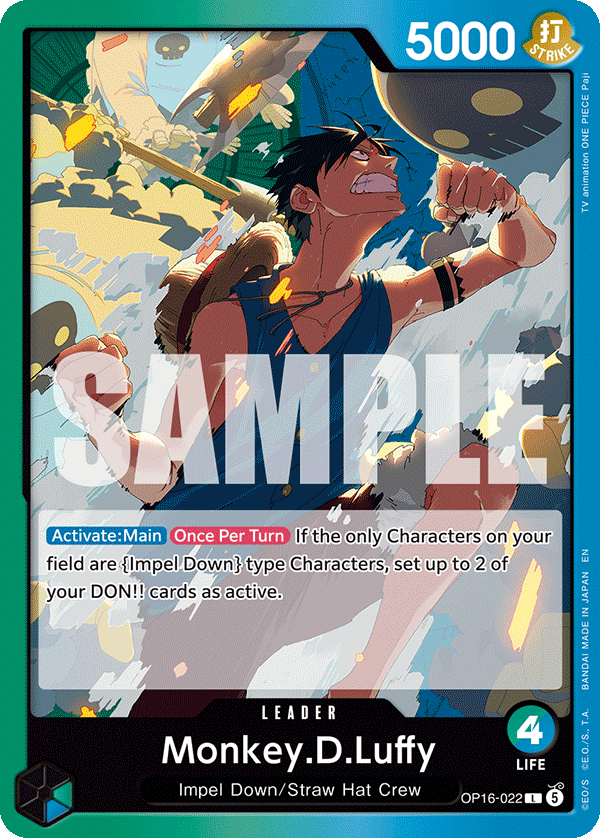 Monkey D. Luffy (OP16-022)