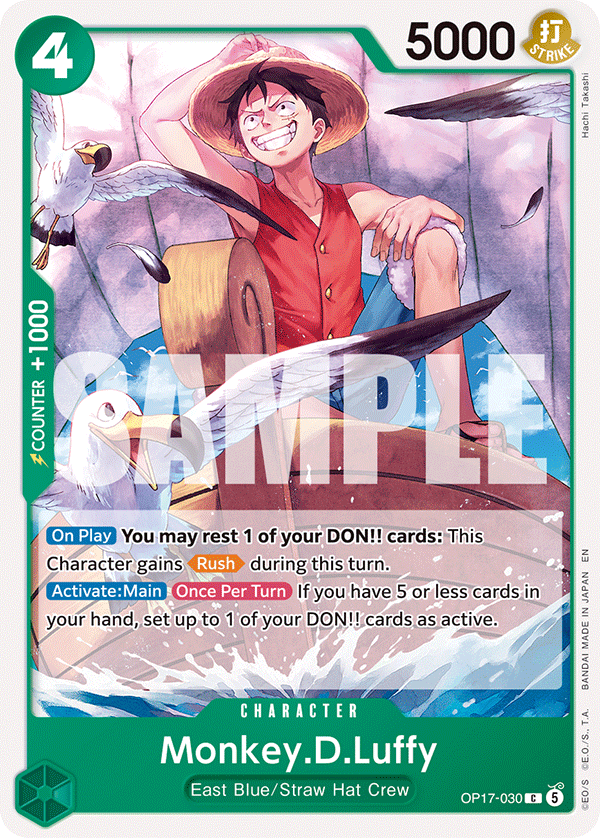Monkey.D.Luffy (OP17-030)