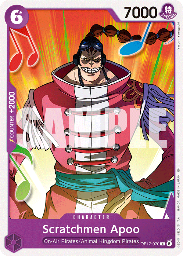Scratchmen Apoo (OP17-070)