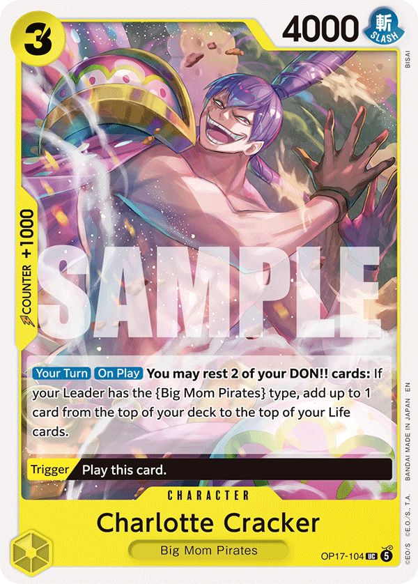 Charlotte Cracker (OP17-104)