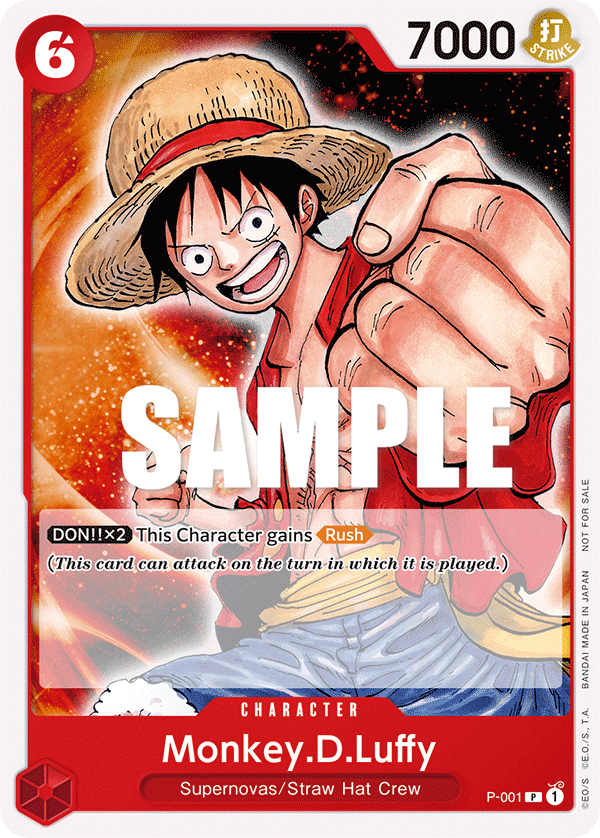 Monkey.D.Luffy (P-001)