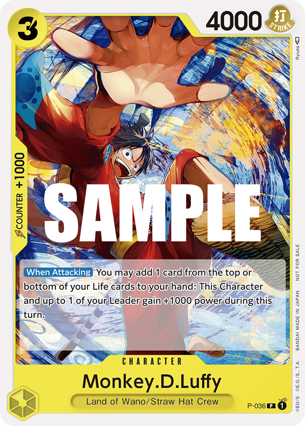 Monkey.D.Luffy (P-036)