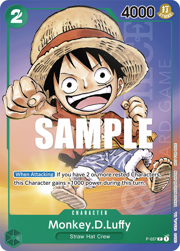 Monkey.D.Luffy (P-037)