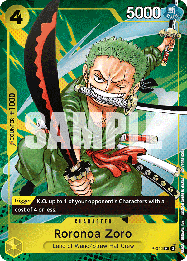 Roronoa Zoro (P-042)