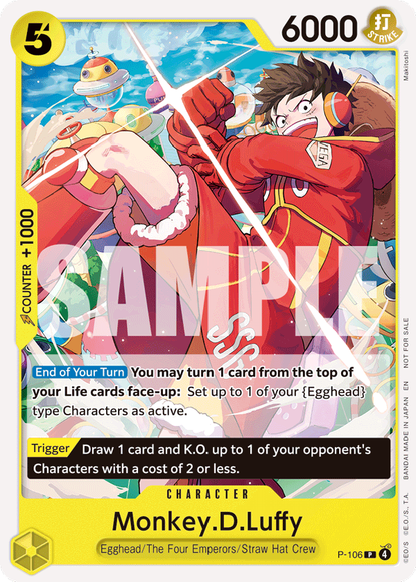Monkey.D.Luffy (P-106)