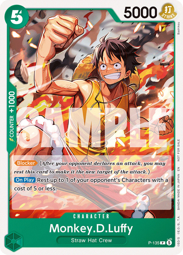 Monkey.D.Luffy (P-135)