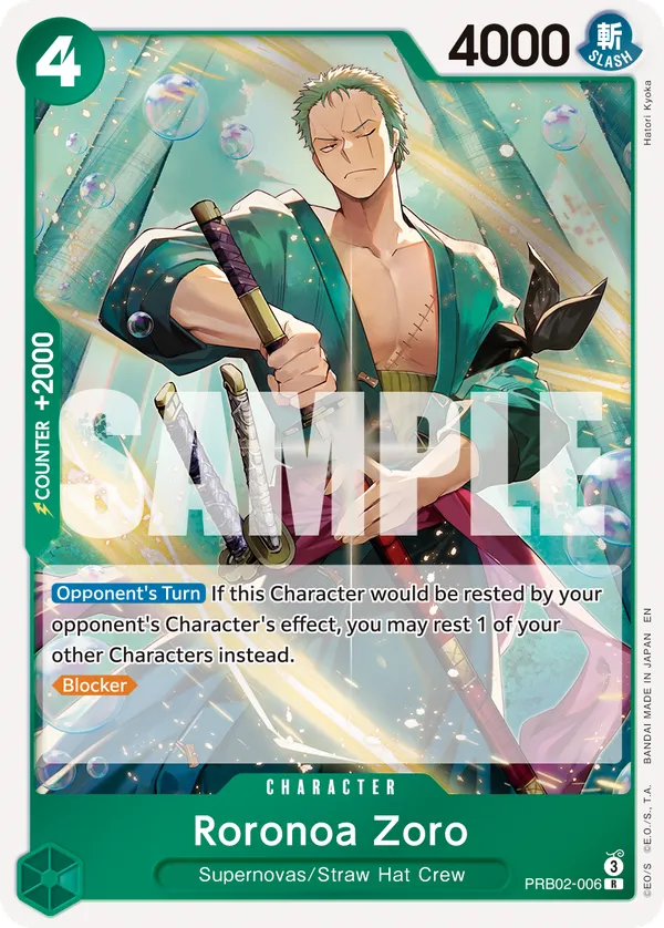 Roronoa Zoro (PRB02-006_P2)