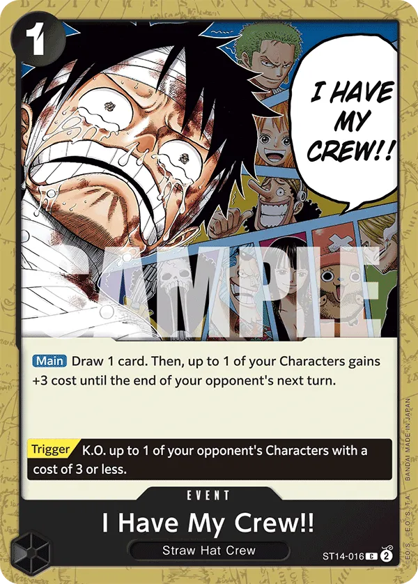 I Have My Crew!! (ST14-016_P1)