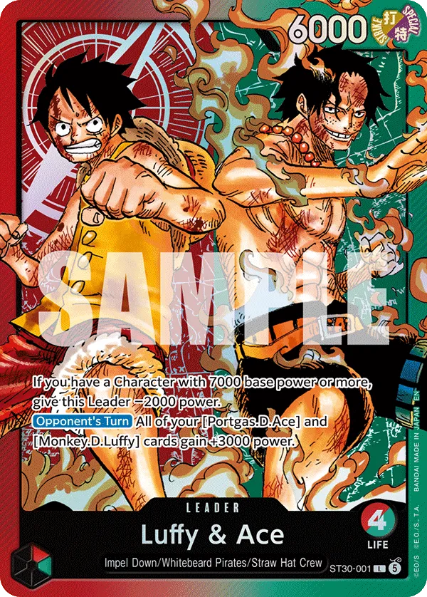 Luffy &amp; Ace (ST30-001_P1)